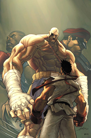 Sagat and ryu